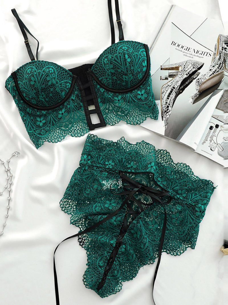 COMPLETO INTIMO CHELSY verde