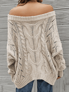 ELEGANTE PULLOVER NETANIA beige