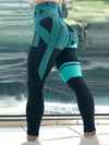 LEGGINGS ANNORA verde