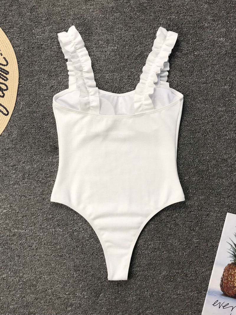 MONOKINI SIGNY bianco-S