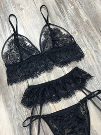 COMPLETO INTIMO PAYGE nero
