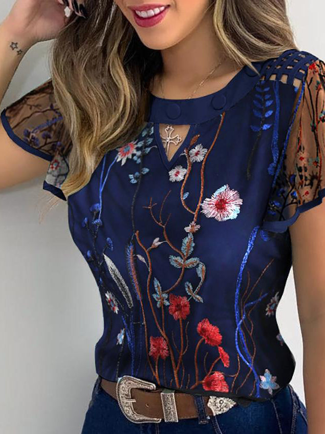 MAGLIA YAIZA blu scuro