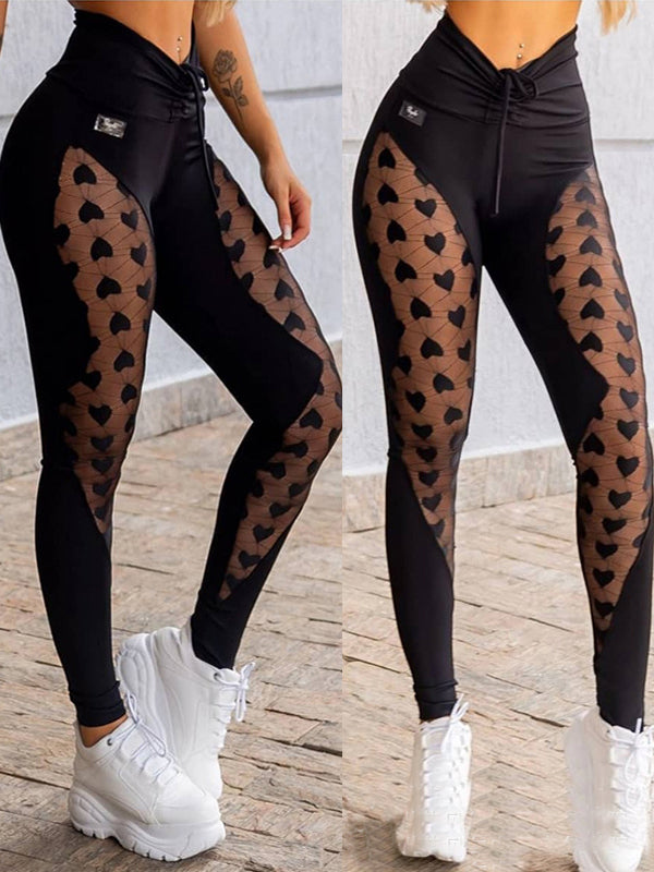 LEGGINGS CRISTALLE nero