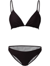 SET 3 PEZZI BIKINI, TUTA DA SPIAGGIA E COPERTURA KALLIMA nero