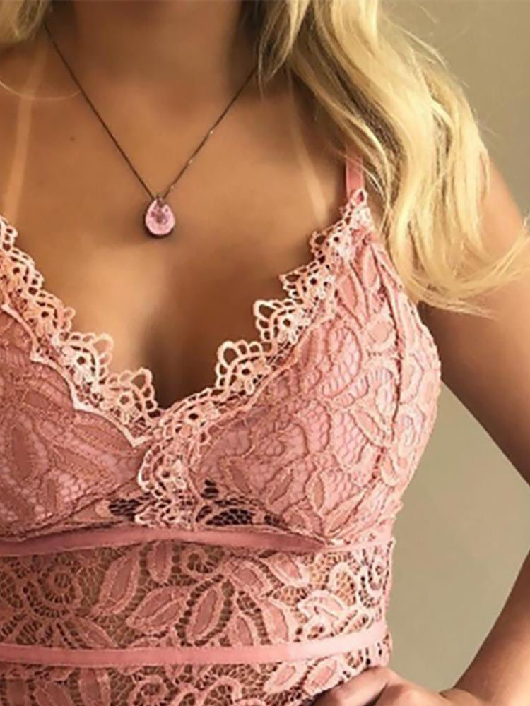 BRALETTE IN PIZZO BETHANIA rosa