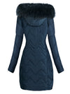 <tc>Giacca invernale taglie forti Cambree blu</tc>