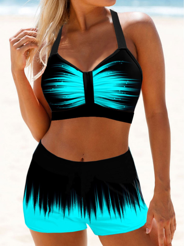 Bikini kikibell nero e blu