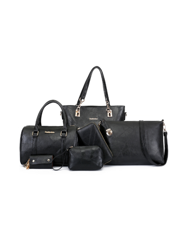 SET BORSA 6 PZ LATISHIA nero