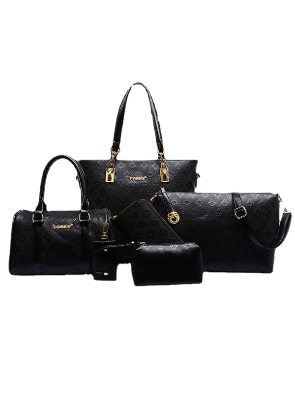 SET BORSA 6 PZ EYLIN nero