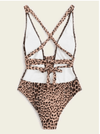 MONOKINI CORNIOLA leopardato