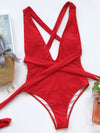 COSTUME DA BAGNO INTERO KAEA rosso