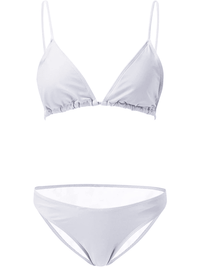 SET 3 PEZZI BIKINI, TUTA DA SPIAGGIA E COPERTURA KALLIMA bianco