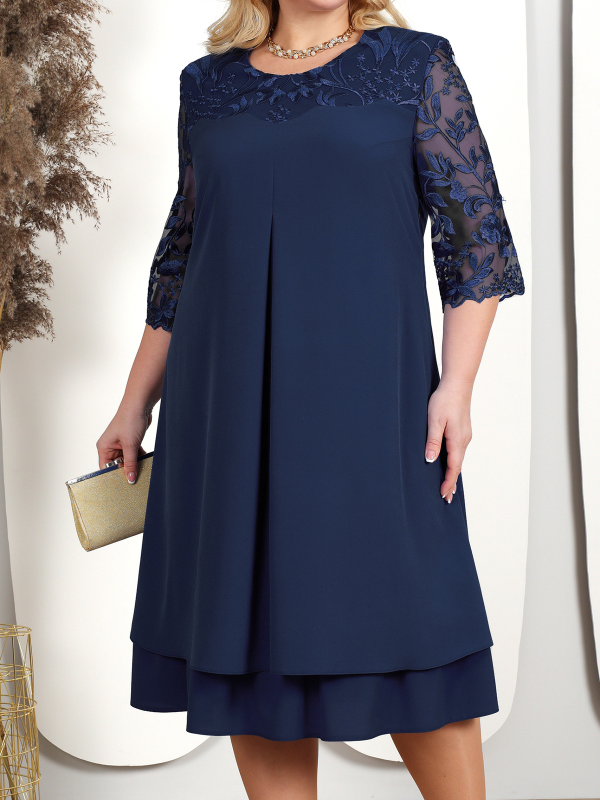 ABITO ELEGANTE SHIFIEN Blu scuro