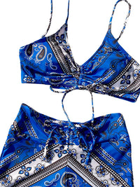 BIKINI TIERANI blu