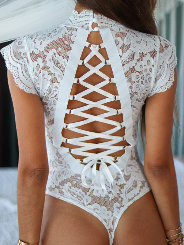 BODY IN PIZZO MADISEN bianco