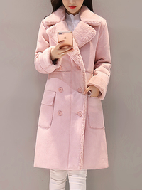 <tc>Cappotto elegante Nettia rosa</tc>