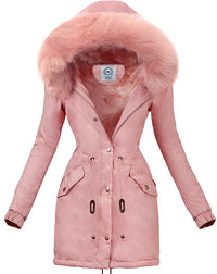 GIACCA PARKA MARJORY rosa