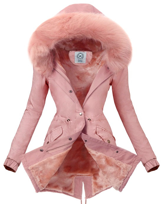 GIACCA PARKA MARJORY rosa