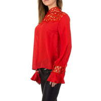 BLUSA NICOLETTE rossa