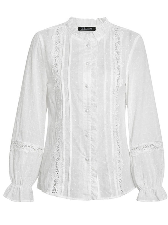 BLUSA RUTGARD bianca