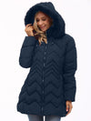 <tc>Giacca invernale taglie forti Cambree blu</tc>