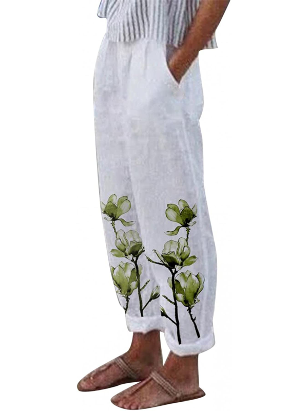 PANTALONE TACIANA bianco