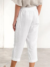 PANTALONE ESTIVO MIANA bianco