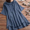 BLUSA CAMY blu scuro