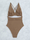 MONOKINI ADHARA marrone