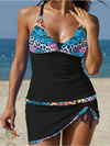 TANKINI EDENIA nero e blu