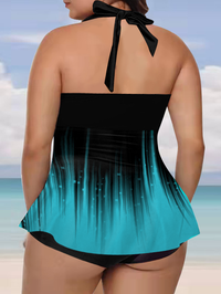 TANKINI DALYAN blu e nero