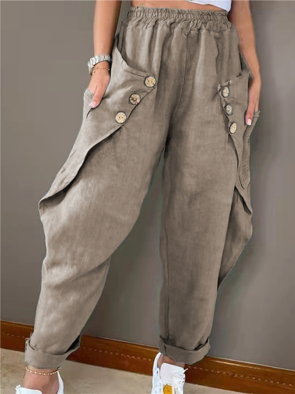 PANTALONE TABITA grigio