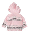 CARDIGAN ESTERNO NEONATO ANIKA rosa