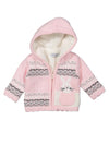 CARDIGAN ESTERNO NEONATO ANIKA rosa